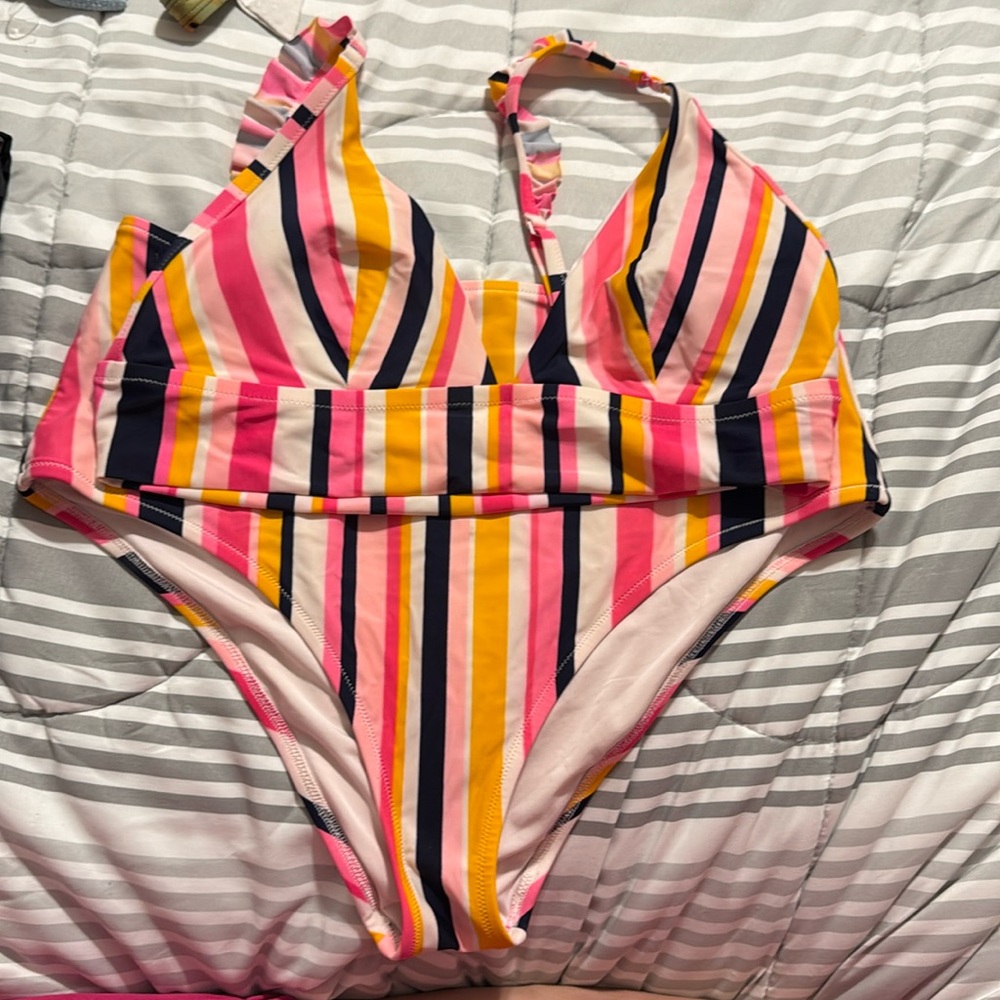 Aerie strip bikini